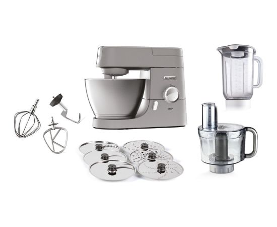 Kenwood Chef food processor KVC3150S (silver, 1,000 watts, with chopper)