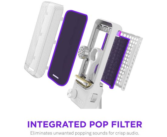 NZXT Capsule Elite, microphone (white)