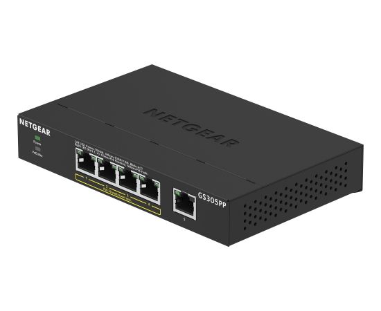 Netgear GS305PP, Switch (black)