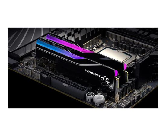 G.Skill DDR5 - 48GB - 8800 - CL - 42 (2x 24 GB) dual kit, RAM (black, F5-8800C4255H24GX2-TZ5CRK, Trident Z5 CK RGB, INTEL XMP)