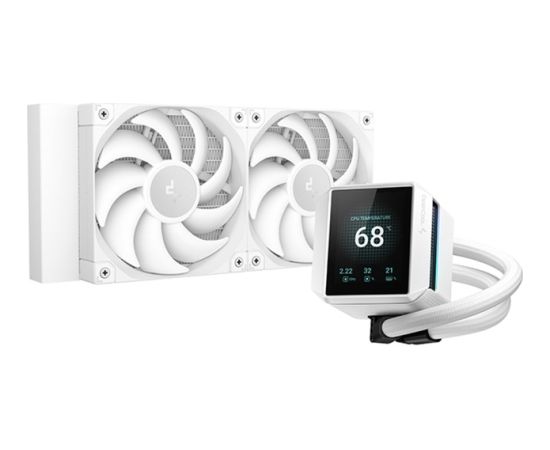 DeepCool MYSTIQUE 240, water cooling (white)