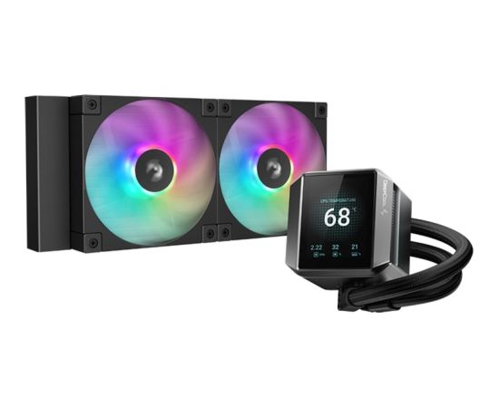 DeepCool MYSTIQUE 240 ARGB, water cooling (black)
