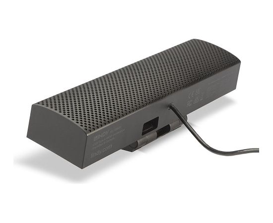 Lindy USB Type A 4K30 Conference Soundbar & Camera (black)