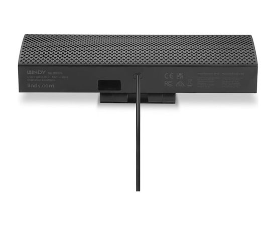 Lindy USB Type A 4K30 Conference Soundbar & Camera (black)