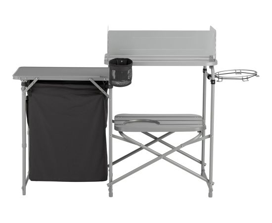 Coleman Camping Table Cooking Stand 2199743 (grey, with textile cabinet)