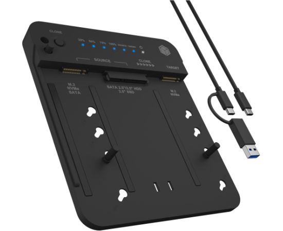 Raidsonic Icy Box IB-2913MCL-C31 (2.5""/3.5"" SATA, M.2 NVMe)