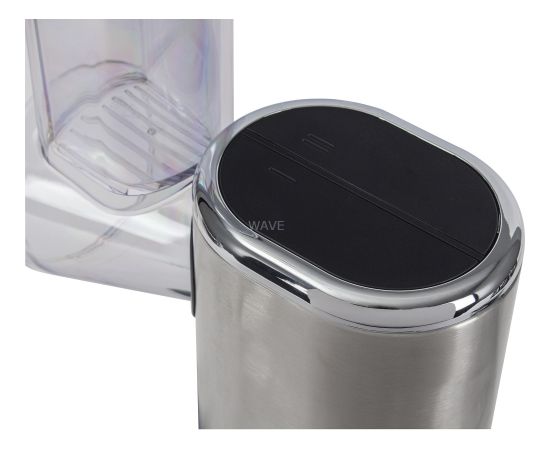 WMF KÜCHENminis vegetable cutter salad-to-go, chopper (stainless steel/black, 150 watts)