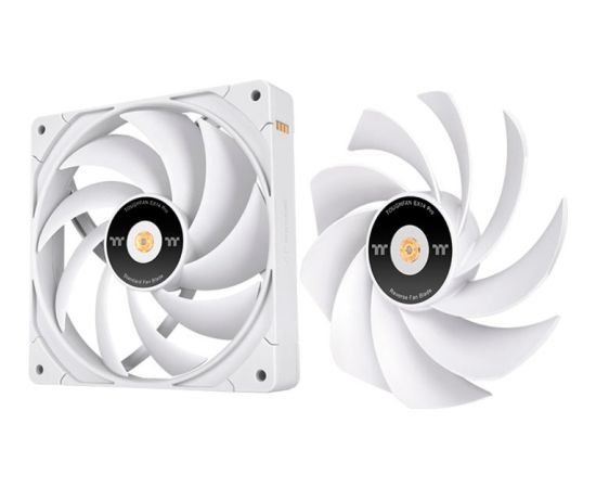 Thermaltake TOUGHFAN EX14 Pro High Static Pressure PC Cooling Fan White, case fan (white, 3-fan pack, 140 mm)