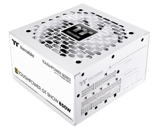 Thermaltake Toughpower GT Snow 850W, PC power supply (white, 1x 12-pin high power GPU, 4x PCIe, cable management, 850 watts)