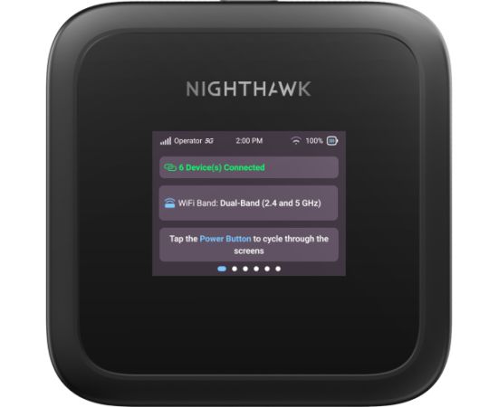 Netgear Nighthawk M3 WiFi 6, mobile WiFi router (black)