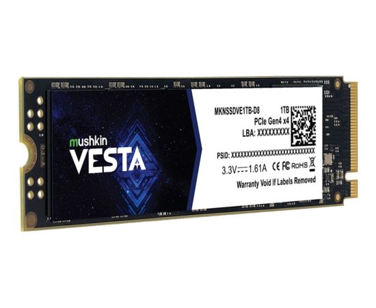 Mushkin Vesta 1TB, SSD (PCIe 4.0 x4, NVMe 1.4, M.2 2280)