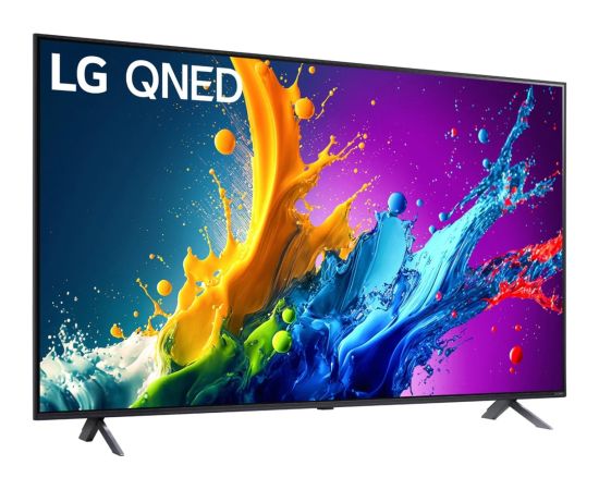 LG 50QNED80T6A, LED TV - 50 - black, UltraHD/4K, QNED, WLAN, LAN, Bluetooth, HDR10, triple tuner