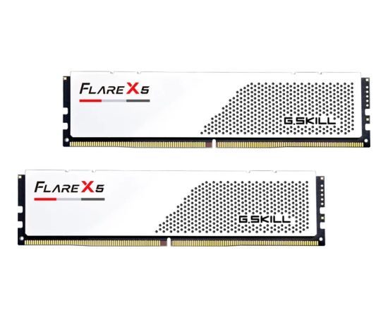 G.Skill DDR5 - 32GB - 6000 - CL - 36 (2x 16 GB) dual kit, memory (white, F5-6000J2836G16GX2-FX5W, Flare X5, AMD EXPO)
