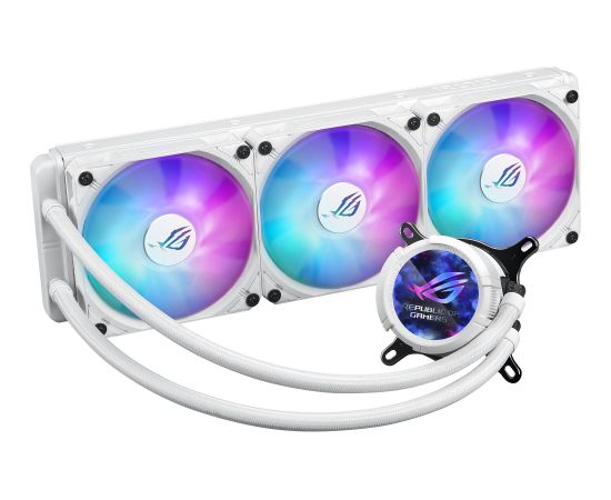 ASUS ROG STRIX LC III 360 ARGB LCD, water cooling (white)