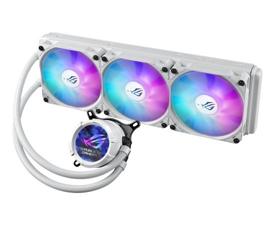 ASUS ROG STRIX LC III 360 ARGB LCD, water cooling (white)