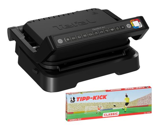 Tefal OptiGrill 4in1 GC7748, contact grill (black, 2,100 watts, with baking tray)