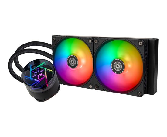 SilverStone NovaPeak 240 ARGB 240mm, water cooling (black)