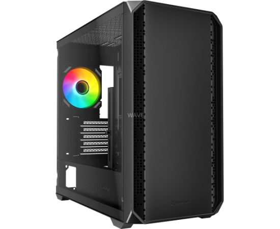 Sharkoon MK2 RGB, tower case (black, tempered glass)