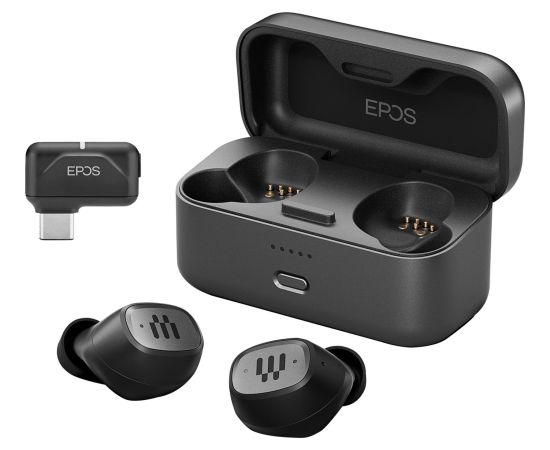 EPOS IMPACT 760T Bundle, Headset (Stereo, Headband, incl. GTW 270 Series In-Ear Headphones)