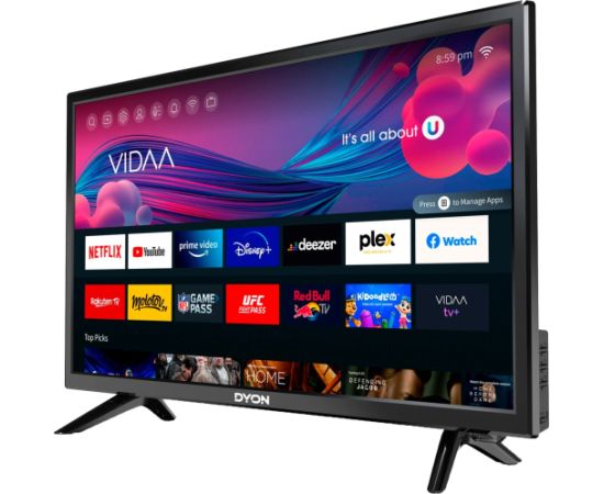 DYON SMART 24 VX, LED TV - 24 - black, WXGA, WLAN, Smart TV
