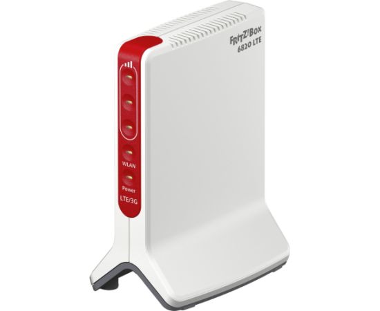 AVM FRITZ!Box 6820 LTE, Mobile WLAN router (white/red)