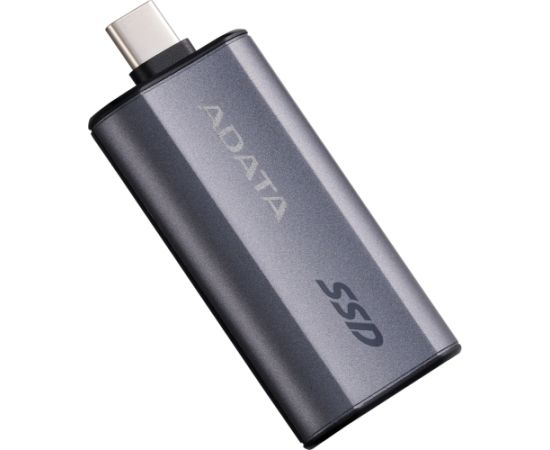 ADATA External SSD SC750 1 TB, External SSD (titanium, USB-C 3.2 Gen 2 (10 Gbit/s))