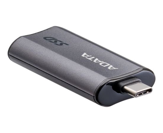 ADATA External SSD SC750 1 TB, External SSD (titanium, USB-C 3.2 Gen 2 (10 Gbit/s))
