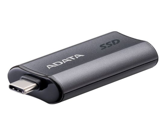 ADATA External SSD SC750 1 TB, External SSD (titanium, USB-C 3.2 Gen 2 (10 Gbit/s))