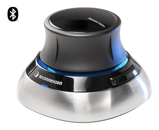3DConnexion SpaceMouse Wireless Kit 2 Bluetooth Edition, mouse