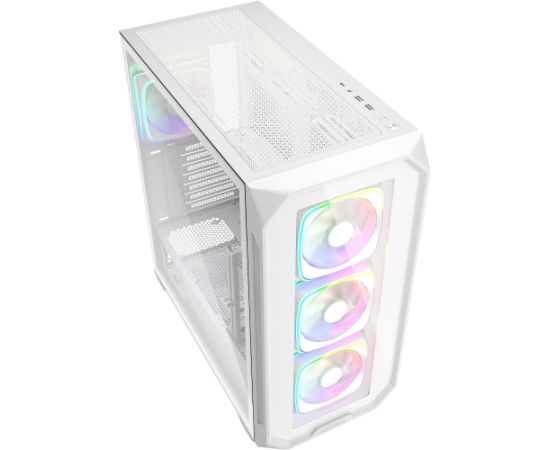 Sharkoon AK5G RGB , Tower case (white, Tempered Glass x 2)