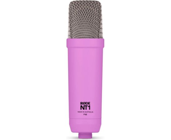 Rode Microphones NT1 Signature +XLR cable+Desktop Studio Arm, microphone (purple, bundle)