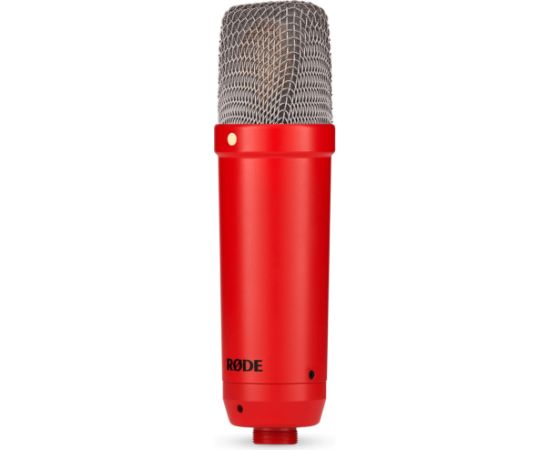 Rode Microphones NT1 Signature +XLR cable+Desktop Studio Arm, microphone (red, bundle)