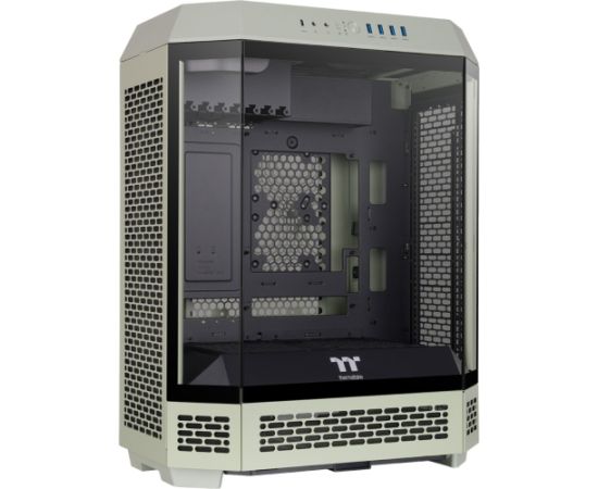 Thermaltake The Tower 600 , Tower Case (light green, Tempered Glass x 3)