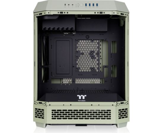 Thermaltake The Tower 600 , Tower Case (light green, Tempered Glass x 3)