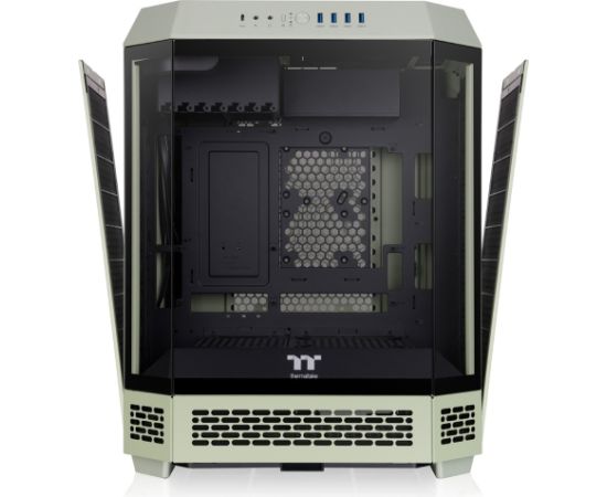 Thermaltake The Tower 600 , Tower Case (light green, Tempered Glass x 3)