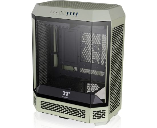 Thermaltake The Tower 600 , Tower Case (light green, Tempered Glass x 3)