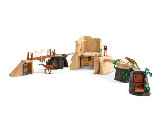 Schleich Dinosaurs Dino Temple Conquest Mega-Set, Toy Figure