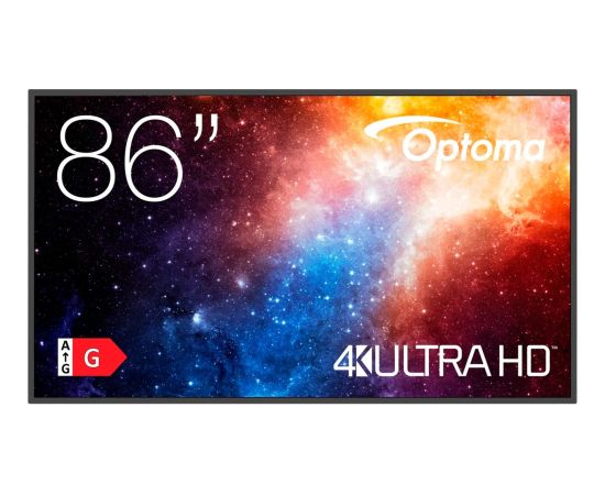 Optoma N3861K, Public Display (black, UltraHD/4K, HDMI, MediaPlayer)