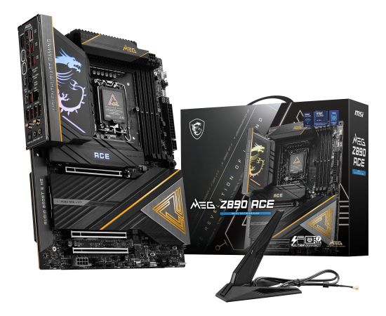 MSI MEG Z890 ACE - Socekt 1851 - motherboard (black/gold yellow)