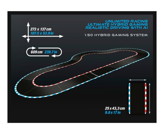 Carrera HYBRID - Devil Drivers, race track (1:50)