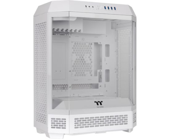 Thermaltake The Tower 600 , Tower Case (white, Tempered Glass x 3)