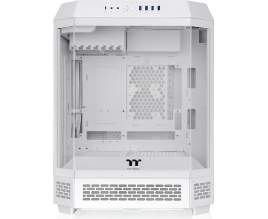 Thermaltake The Tower 600 , Tower Case (white, Tempered Glass x 3)