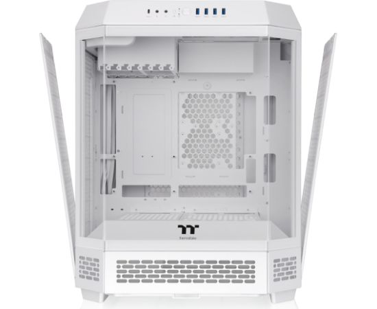 Thermaltake The Tower 600 , Tower Case (white, Tempered Glass x 3)