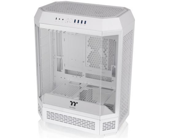 Thermaltake The Tower 600 , Tower Case (white, Tempered Glass x 3)