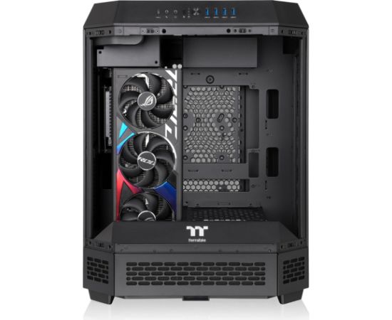 Thermaltake The Tower 600 , Tower Case (black, Tempered Glass x 3)