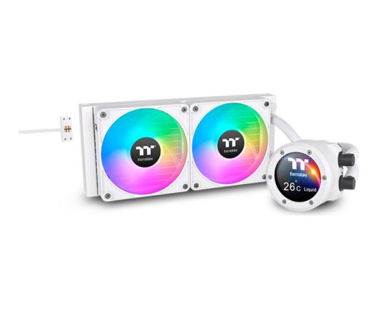 Thermaltake TH240 V2 Ultra EX ARGB Sync All-In-One Liquid Cooler - Snow Edition, water cooling (white)