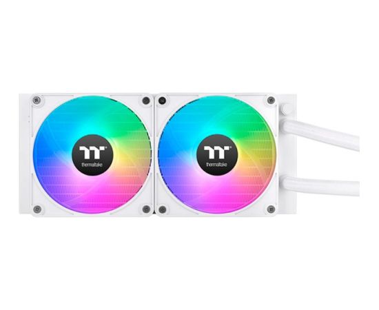 Thermaltake TH240 V2 Ultra EX ARGB Sync All-In-One Liquid Cooler - Snow Edition, water cooling (white)
