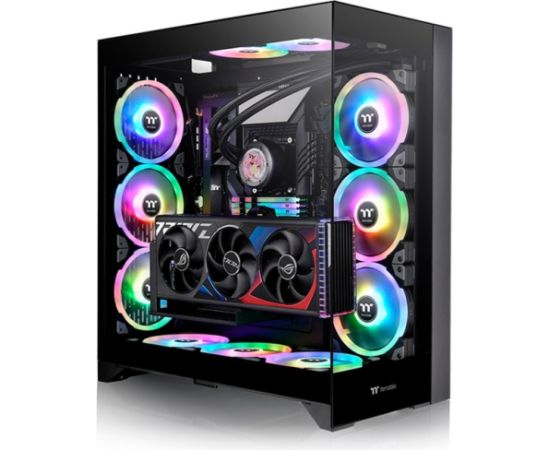 Thermaltake CTE E660 MX , Tower Case (black, Tempered Glass x 2)