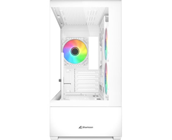 Sharkoon MK6 RGB , Tower case (white, Tempered Glass x 2)