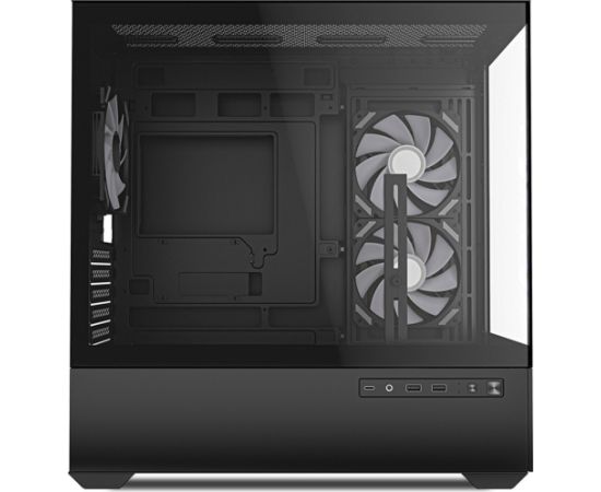 Sharkoon MK6 RGB , Tower case (black, Tempered Glass x 2)
